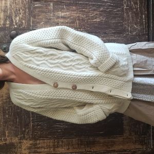 Vintage wool fishermans sweater